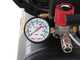 Nuair GVM/50 - Electric Air Compressor - Wheeled V-shaped Cylinder Head - 3 HP - 50L