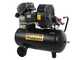 Nuair GVM/50 - Electric Air Compressor - Wheeled V-shaped Cylinder Head - 3 HP - 50L