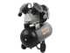 Nuair GVM/50 - Electric Air Compressor - Wheeled V-shaped Cylinder Head - 3 HP - 50L