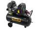 Nuair GVM/50 - Electric Air Compressor - Wheeled V-shaped Cylinder Head - 3 HP - 50L