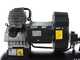 Nuair GVM/50 - Electric Air Compressor - Wheeled V-shaped Cylinder Head - 3 HP - 50L