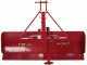 GeoTech DL120 Tractor-mounted Grader Blade - 360&deg; Rotation and Adjustable Arm