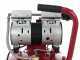 GeoTech S-AC50V-8-10 - Oilless Electric Air Compressor - 1 Hp Motor - 50 L Vertical Silenced