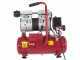 GeoTech S-AC-9-8-07 - Portable Compact Silenced Electric Air Compressor - 0.7 Hp Motor - 8 bar