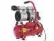 GeoTech S-AC-9-8-07 - Portable Compact Silenced Electric Air Compressor - 0.7 Hp Motor - 8 bar
