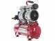 GeoTech S-AC-9-8-07 - Portable Compact Silenced Electric Air Compressor - 0.7 Hp Motor - 8 bar