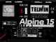 Telwin Alpine 15 Battery Charger - WET batteries with 12/24V voltage - single-phase
