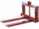 GeoTech D700 - Tractor-mounted loading forks - Rear pallet forks - 700 Kg Load capacity