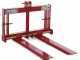 GeoTech D1200 - Tractor-mounted loading forks - Rear pallet forks - 1200 Kg Load capacity