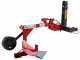 GeoTech DP16 - Tractor-Mounted Single Furrow Plough with Short Plough - For Tractors with Three-point Hitch