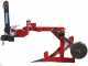 GeoTech DP16 - Tractor-Mounted Single Furrow Plough with Short Plough - For Tractors with Three-point Hitch