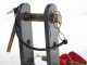GeoTech DP16 - Tractor-Mounted Single Furrow Plough with Short Plough - For Tractors with Three-point Hitch