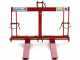GeoTech D300 - Tractor-mounted loading forks - Rear pallet forks - 300 Kg Load capacity