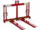 GeoTech D300 - Tractor-mounted loading forks - Rear pallet forks - 300 Kg Load capacity