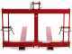 GeoTech D300 - Tractor-mounted loading forks - Rear pallet forks - 300 Kg Load capacity