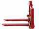 GeoTech D300 - Tractor-mounted loading forks - Rear pallet forks - 300 Kg Load capacity