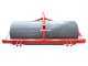 GeoTech LR150 Tractor-mounted Compact Land Roller, Drawbar + 3-point Hitch