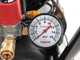 Nuair sil air 244/24 - Electric Wheeled Air Compressor - 1.5 Hp Motor - 24 L Oilless - Silenced