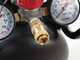 Nuair sil air 244/24 - Electric Wheeled Air Compressor - 1.5 Hp Motor - 24 L Oilless - Silenced