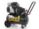 Nuair sil air 244/24 - Electric Wheeled Air Compressor - 1.5 Hp Motor - 24 L Oilless - Silenced