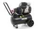 Nuair sil air 244/24 - Electric Wheeled Air Compressor - 1.5 Hp Motor - 24 L Oilless - Silenced