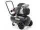 Nuair sil air 244/24 - Electric Wheeled Air Compressor - 1.5 Hp Motor - 24 L Oilless - Silenced