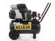 Nuair sil air 244/24 - Electric Wheeled Air Compressor - 1.5 Hp Motor - 24 L Oilless - Silenced