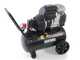 Nuair sil air 244/24 - Electric Wheeled Air Compressor - 1.5 Hp Motor - 24 L Oilless - Silenced