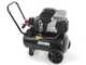 Nuair sil air 244/24 - Electric Wheeled Air Compressor - 1.5 Hp Motor - 24 L Oilless - Silenced