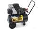 Nuair sil air 244/24 - Electric Wheeled Air Compressor - 1.5 Hp Motor - 24 L Oilless - Silenced