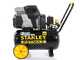 Stanley sil air 244/24 - Electric Wheeled Air Compressor - 1.5 Hp - 24 L Oilless - Silenced