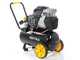 Stanley sil air 244/24 - Electric Wheeled Air Compressor - 1.5 Hp - 24 L Oilless - Silenced