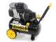 Stanley sil air 244/24 - Electric Wheeled Air Compressor - 1.5 Hp - 24 L Oilless - Silenced