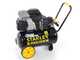 Stanley sil air 244/24 - Electric Wheeled Air Compressor - 1.5 Hp - 24 L Oilless - Silenced