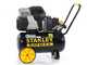 Stanley sil air 244/24 - Electric Wheeled Air Compressor - 1.5 Hp - 24 L Oilless - Silenced