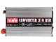 Telwin Converter 310 USB Inverter Current Converter from 12 V DC to 230 V AC - 2 USB Output - 300w