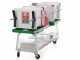 Rover Colombo 36 - Wheeled Wine Carton - Bronze Pump