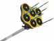 RagnOlive Light Electric Battery-powered Olive Harvester - Olive Hhaker on Pole + Extension