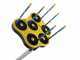 RagnOlive Light Electric Battery-powered Olive Harvester - Olive Hhaker on Pole + Extension
