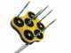 RagnOlive Light Electric Battery-powered Olive Harvester - Olive Hhaker on Pole + Extension