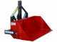 GeoTech 160 cm - Tractor-mounted Hydraulic Loader Bucket - Heavy Series - 700 Kg Loading Capacity