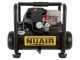 Nuair SIL 244/6 - Portable Electric Air Compressor - 1.5 Hp Motor - 6L Oilless