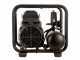 Nuair SIL 244/6 - Portable Electric Air Compressor - 1.5 Hp Motor - 6L Oilless