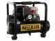 Nuair SIL 244/6 - Portable Electric Air Compressor - 1.5 Hp Motor - 6L Oilless