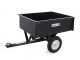 GeoTech TC3080D Metal Tilting Trailer for Riding-on Mower, 97x76 cm (33 cm Height) - Loading Platform