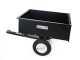 GeoTech TC3080D Metal Tilting Trailer for Riding-on Mower, 97x76 cm (33 cm Height) - Loading Platform
