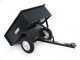 GeoTech TC3080D Metal Tilting Trailer for Riding-on Mower, 97x76 cm (33 cm Height) - Loading Platform