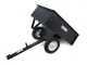 GeoTech TC3080D Metal Tilting Trailer for Riding-on Mower, 97x76 cm (33 cm Height) - Loading Platform