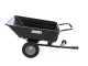 GeoTech TC3080PL lawn tractor trailer - trailer with plastic tub - 121x93(h 29 cm)