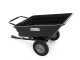 GeoTech TC3080PL lawn tractor trailer - trailer with plastic tub - 121x93(h 29 cm)